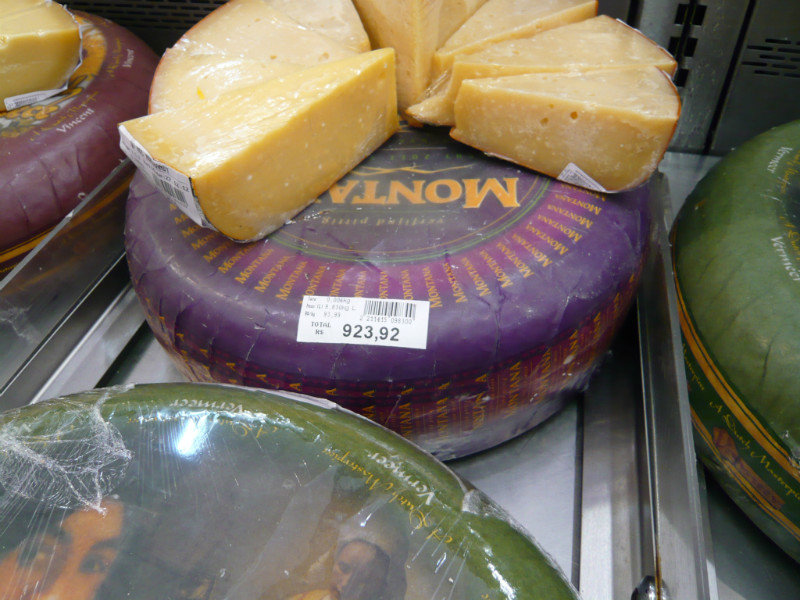 Hab ich schon mal erwähnt, dass Käse hier mega teuer ist?