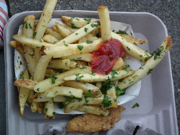 Lovely garlic fries