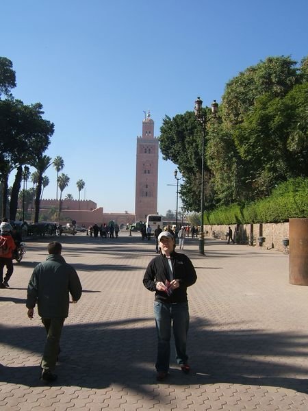 Michael and the Koutoubia Minaret