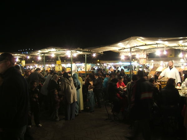 Jemaa el-Fna at night