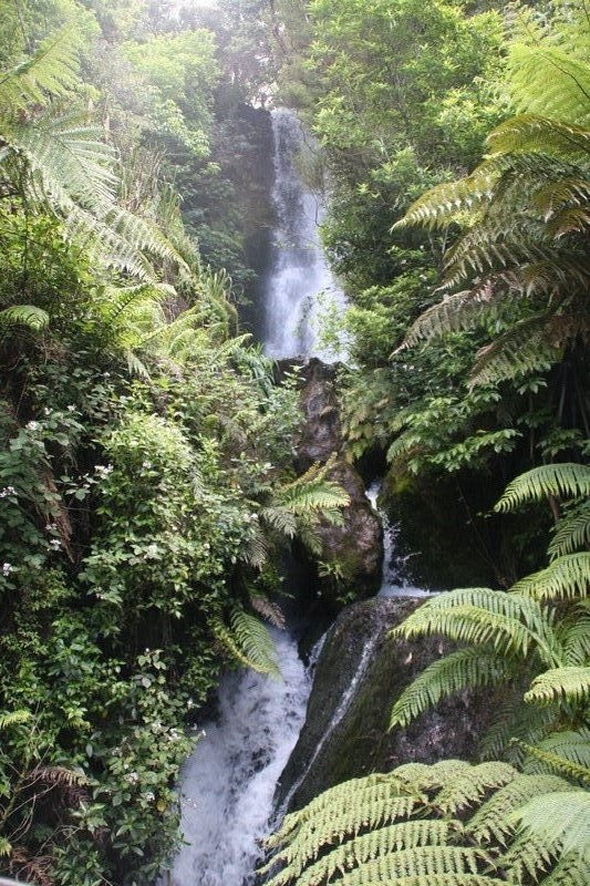 Waterfall at Te Wairoa the buried village