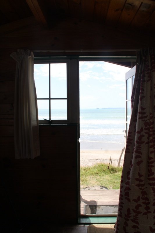 View from my log cabin Maketu