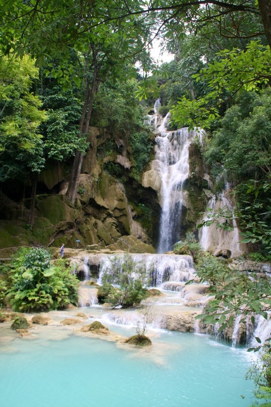 Waterfalls near Luang Prabang