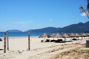 Beach stop on the way to Hoi An