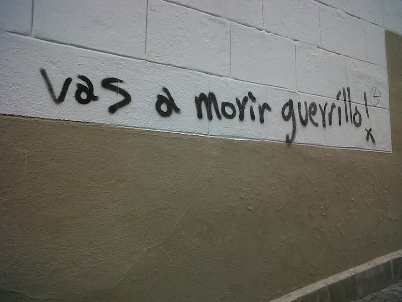 The writings on the wall.
