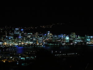 Wellington by night