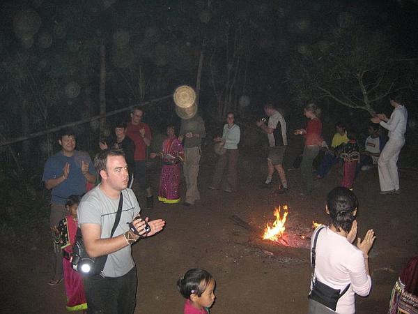 Campfire dance