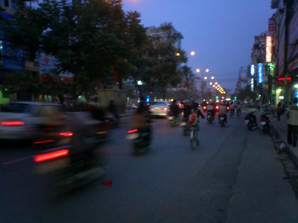 Hanoi roadside