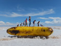 "Evolution of Man" from the Salar de Uyuni, Bolivia