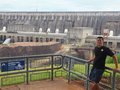 Me at Itaipu Dam, the world's 2nd largest dam