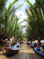 The Canal opens up within the Mekong Delta
