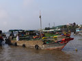 Cai Rang Floating Market near Can Tho, Vietnam 