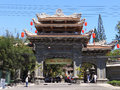 Entrance gate into the Long Son Pagoda in Nha Trang, Vietnam