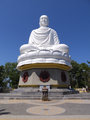 24m High Peace Buddha seen at Long Son Pagoda