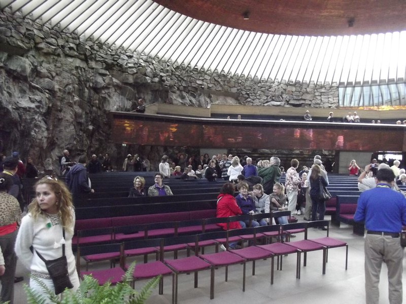 Inside the Church of the Rock