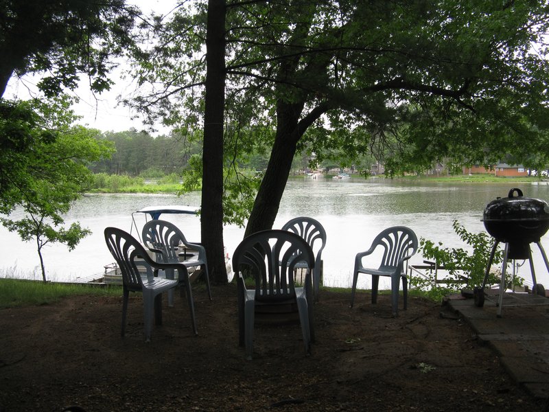 View of Lake Chetek From the Trailer