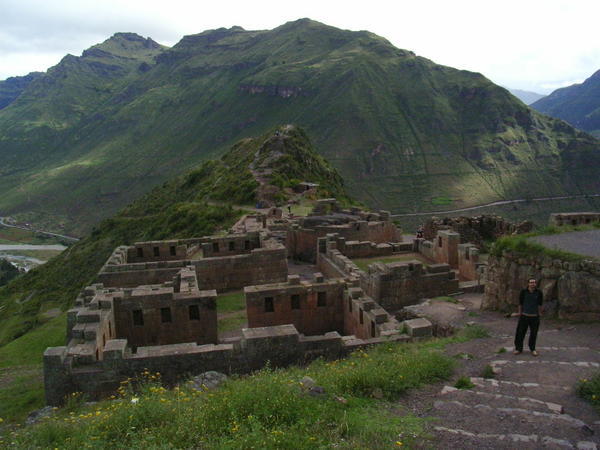 One of many inca ruins in the sacred valley