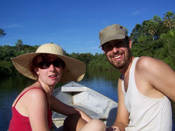 Pantanal boat trip....gringoes in a foreign foreign land