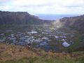 Crater of Rano Kau volcano