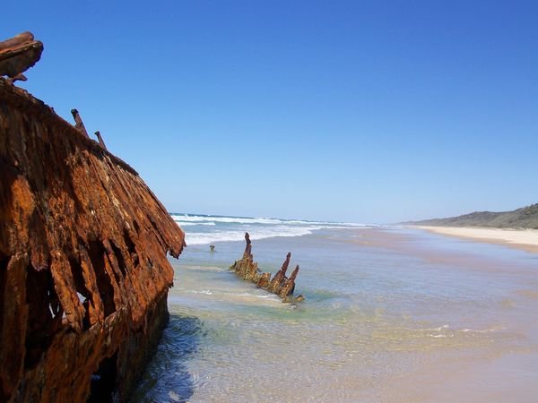 Fraser Island - shipwreck