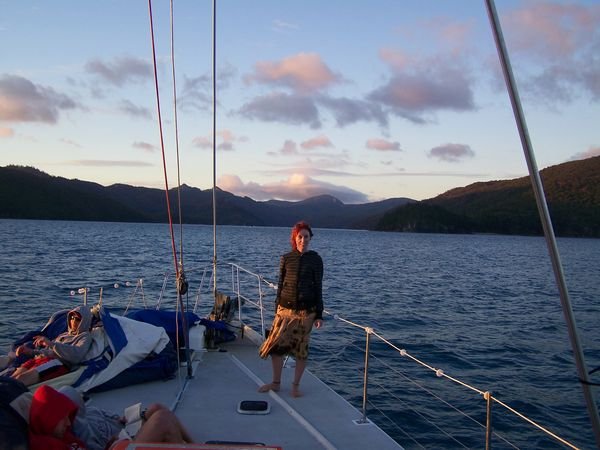 Whit Sunday Islands sailing, on Matador a maxi-yaht