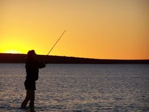 Twilight fishing