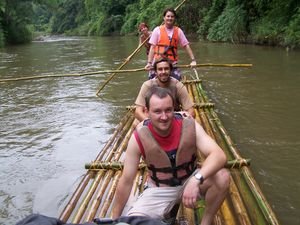 Bamboo rafting, Chiang Mai