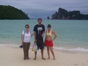 Cederlund Family on Phi Phi Island