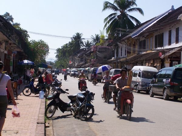 Luang Prabang street scene