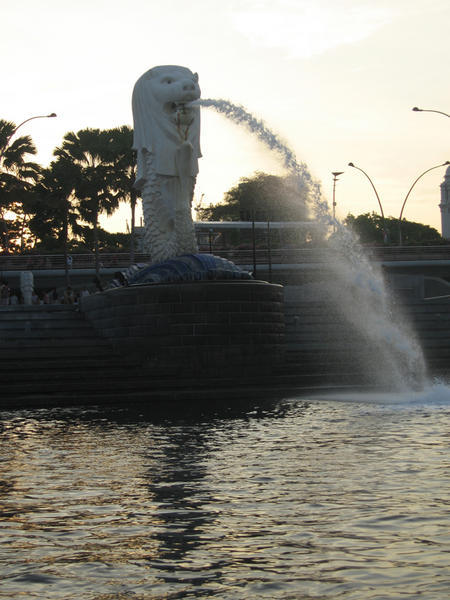 Merlion Fountain