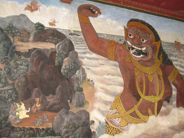 Temple Wall Painting