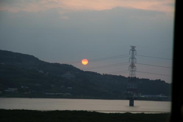 Sunset from MRT