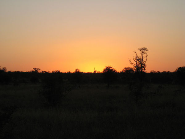 Our First South African Sunset