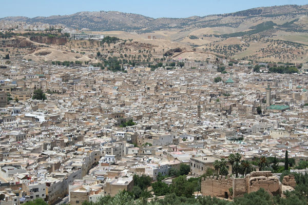 Overlooking the Fez Medina