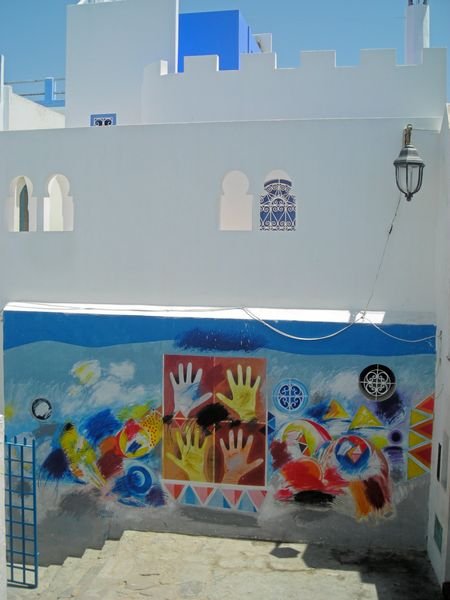 mural in Asilah