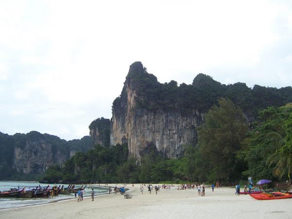 On Railay-West, looking North