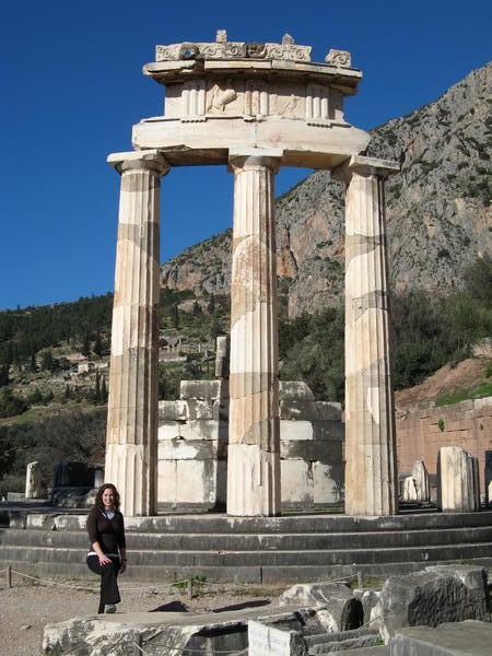 Lisa and Temple of Athena