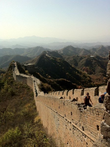 The Great Wall - from Simatai looking back towards Jinshanling