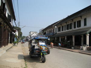 Main street Louang Prabang