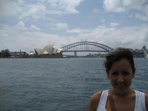 Katie at Opera House, Sydney