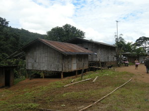 Thai tribal village
