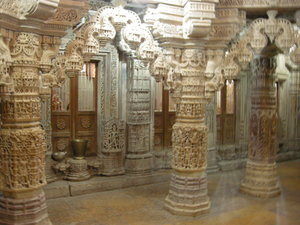 Inside Jain temples
