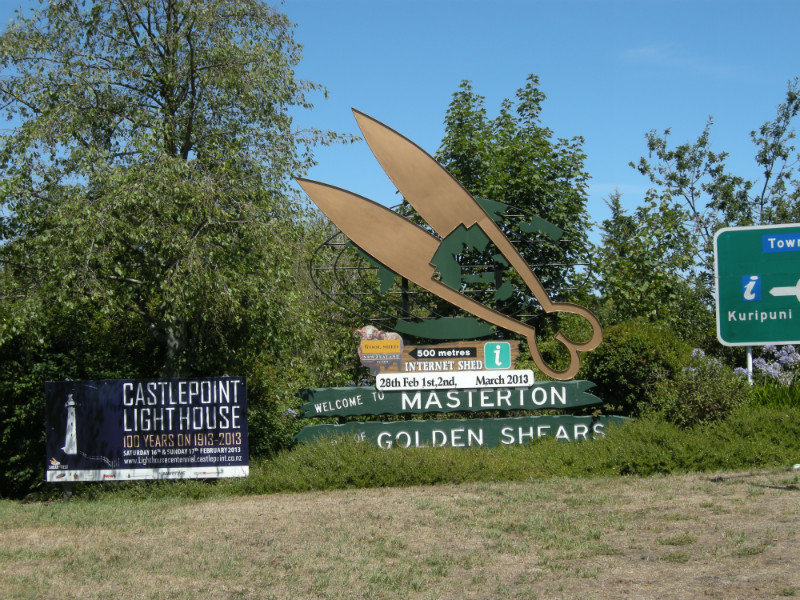 Masterton, home of the Golden Shears...