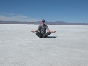 Chris searches for inner peace - and finds a load of salt