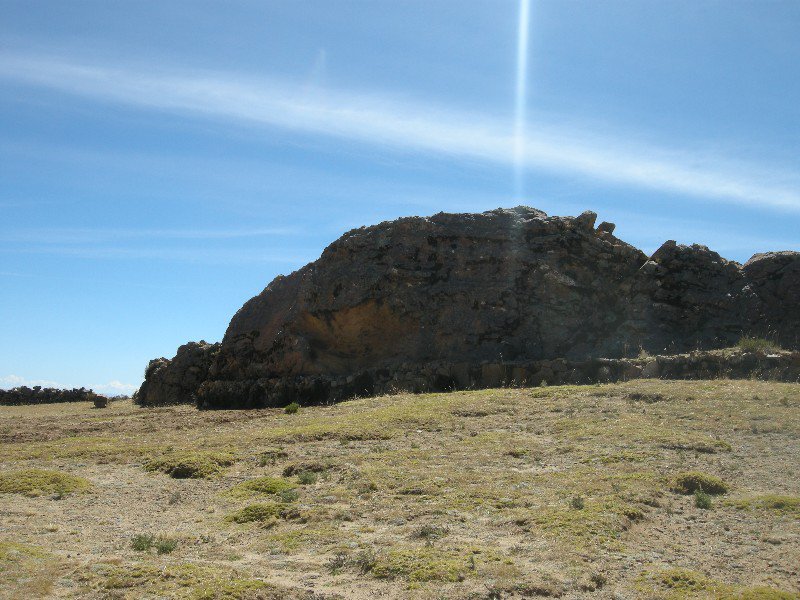 The Sacred Rock where the Sun God was born