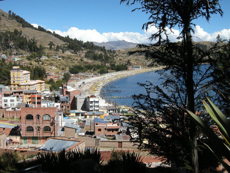 Copacabana on the shores of Lake Titicaca