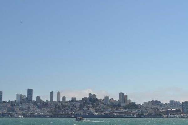 View of San Fran From The Boat