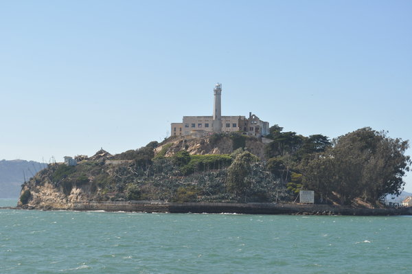 View of Alcatraz From The Boat