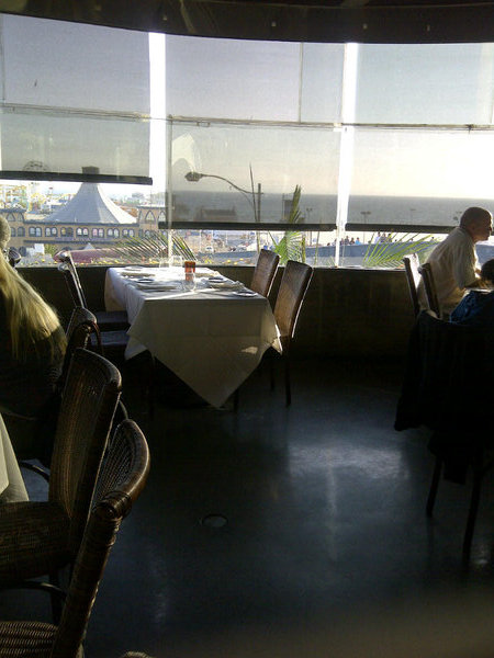 Dinner @ The Lobster in Santa Monica 