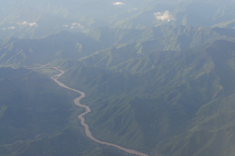 Laos desde el cielo